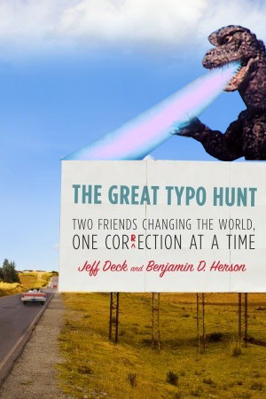 book great typo hunt godzilla copy